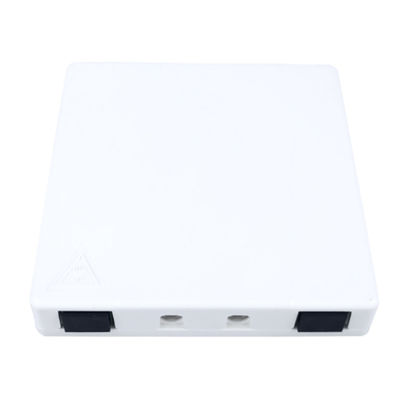 2 Kerne UPC-Plastik-Faseroptik-Gesichtsplatten-Sokett-Panel für Innenräume im FTTH-Netzwerk