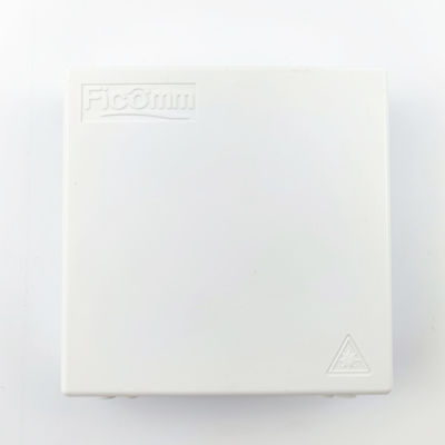 Drahtgebundenes LAN 2 Kerne Kunststofffaseroptische Gesichtsplatte Steckdose-Panel für Indoor FTTH Netzwerk