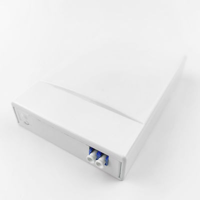 5 LC UPC Plastikfaseroptische Socketplatte 2 Kerne für Indoor in FTTH Netzwerk