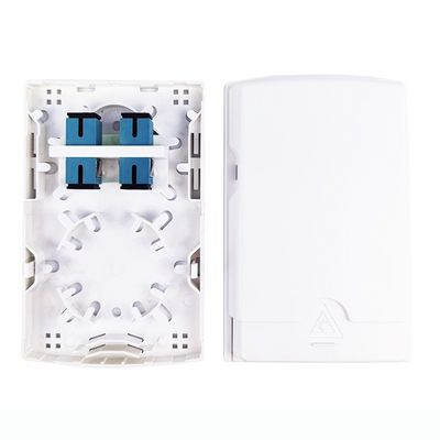 5 2 Kerne SC UPC Plastikfaseroptische Gesichtsplatten-Steckplatte für FTTH-Anwendungen