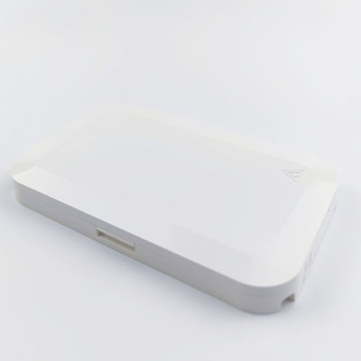 1 Port Grey APC Plastikfaseroptische Fassade-Steckplatte für Innenräume im FTTH-Netzwerk