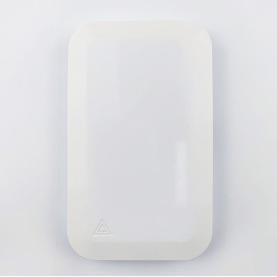 1 Port Grey APC Plastikfaseroptische Fassade-Steckplatte für Innenräume im FTTH-Netzwerk