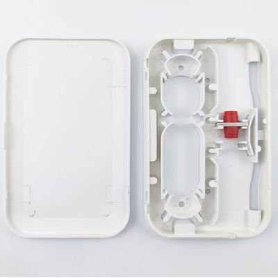 148x88x15 Glasfaser-Gehäuseplatten-Socket-Panel für FTTH-Innennetze aus Kunststoffmaterial