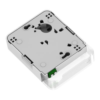 Weiß / Grau 1 Kern LC APC Typ Glasfaser-Gesichtsplatte für Indoor FTTH-Verbindung