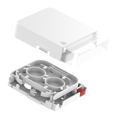 Weiß 1 Kern FC UPC-Typ Glasfaser-Gesichtsplatte 5 für Indoor in FTTH-Netzwerk