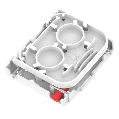 Weiß 1 Kern FC UPC-Typ Glasfaser-Gesichtsplatte 5 für Indoor in FTTH-Netzwerk