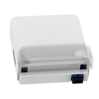 115*86*22mm Glasfasersteckplatte für die Installation von kompakten FTTH-Innennetzen