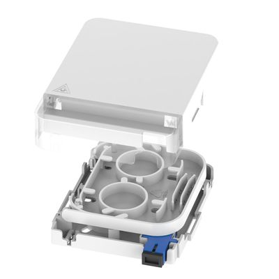 115*86*22mm Glasfasersteckplatte für die Installation von kompakten FTTH-Innennetzen