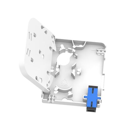115*86*22mm Glasfasersteckplatte für die Installation von kompakten FTTH-Innennetzen