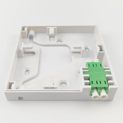 5 Drahtgebundenes LAN-Netzwerk Am besten für 1 Kern LC APC Plastikfaseroptische Gesichtsplatte Steckdose