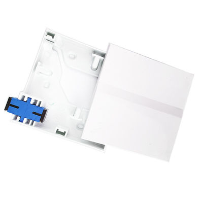 5 SC UPC 1 Kern-Plastik-Faseroptik-Gesichtsplatten-Sockel-Panel für dauerhaftes Netzwerk