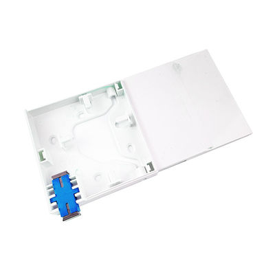 5 SC UPC 1 Kern-Plastik-Faseroptik-Gesichtsplatten-Sockel-Panel für dauerhaftes Netzwerk
