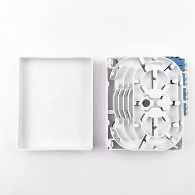 102*81*30mm LC/UPC Kunststofffaseroptische Gesichtsplatten-Steckdosen-Platte für FTTH-Innennetze