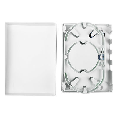 152*110*31mm SC/UPC Plastikfaseroptische Gesichtsplatte Steckdosenplatte für FTTH-Innennetze