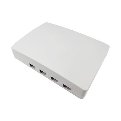 FC/UPC Plastic Fiber Optic Faceplate Socket Panel für Innennetzwerke mit FTTH 4 Kernen