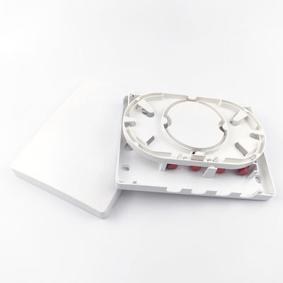 FC/UPC Plastic Fiber Optic Faceplate Socket Panel für Innennetzwerke mit FTTH 4 Kernen