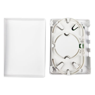 4-Cores SC APC Plastikfaseroptische Gesichtsplatte Steckdosen-Panel für Innenräume im FTTH-Netzwerk