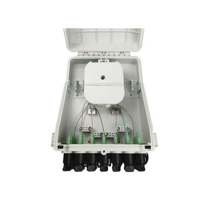 24Cores IP65 FTTH Wand-/Pole-Faseroptische Verteilerbox PC ABS-Material