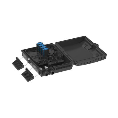 FFTX 24 Kerne IP65-Faserdistributionsbox für Innen-/Außenwand-/Stähleinrichtung