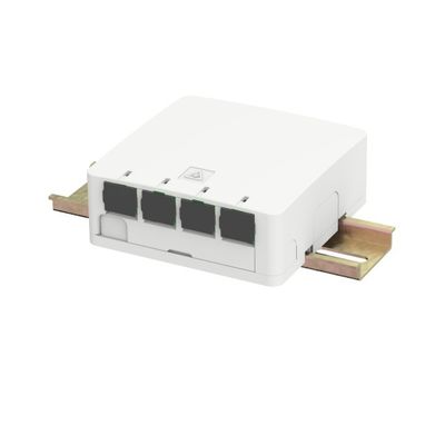 4-Port-SC-Innenfasersteckdose an der Wand/DIN-Schiene für FTTH-Netzwerk 5 garantiert