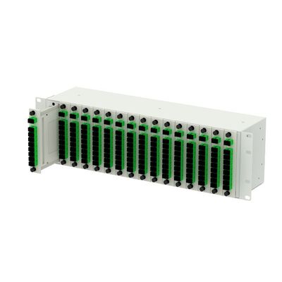 16 Schlitze Standard-Kassettentyp Splitter Sub-Rack für Netzwerk in FTTH Racks Gehäuse