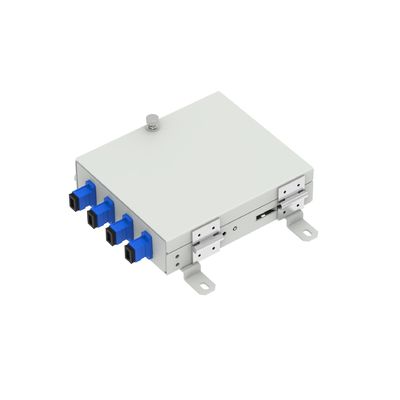 Glasfaser-Terminalbox 4 Kerne SC UPC Typ für die FTTH-Faserdistribution im Netzwerk 5