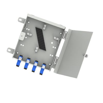 Glasfaser-Terminalbox 4 Kerne SC UPC Typ für die FTTH-Faserdistribution im Netzwerk 5