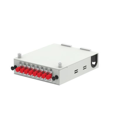 FTTX Kaltgewalzte Stahl 8 Kerne Glasfaser FTTH-Terminalbox für die Netzwerkverteilung