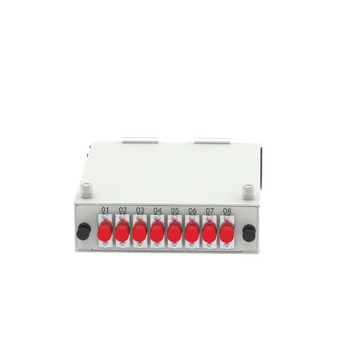 FTTX Kaltgewalzte Stahl 8 Kerne Glasfaser FTTH-Terminalbox für die Netzwerkverteilung