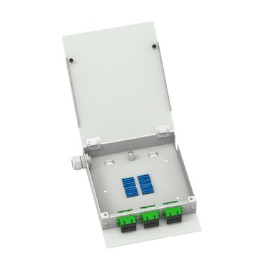 4 Kerne Plastikfaseroptische Fassettplatte Steckdose für Indoor FTTH-Netzwerk 5- Hangzhou