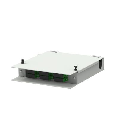4 Kerne Plastikfaseroptische Fassettplatte Steckdose für Indoor FTTH-Netzwerk 5- Hangzhou